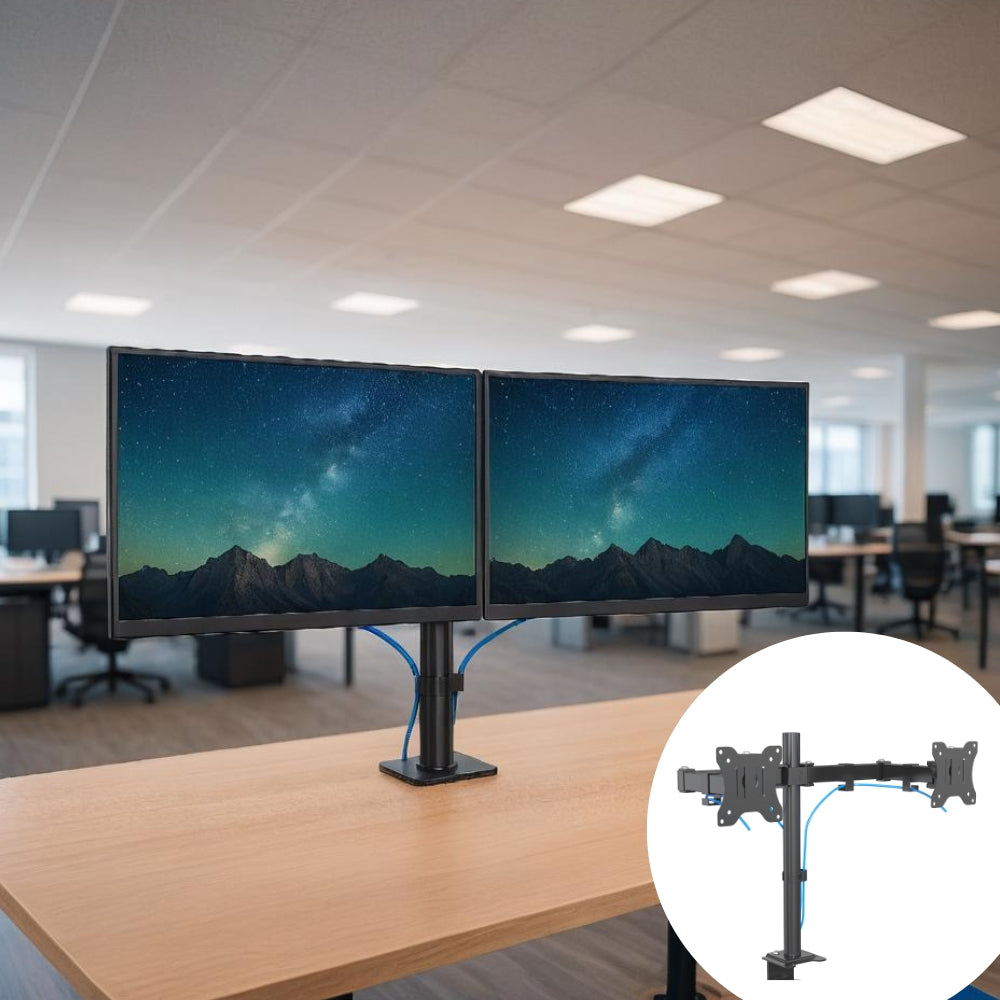 Dual Articulating Monitor Arm
