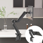 UNIQ MOUNTS Heavy Duty Premium | 13-42 Inch Gas Spring Single Monitor Arm