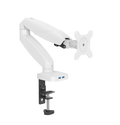 UNIQ MOUNTS™ Heavy Duty | 13''-32'' Gas Spring Assisted Single Arm Monitor Arm