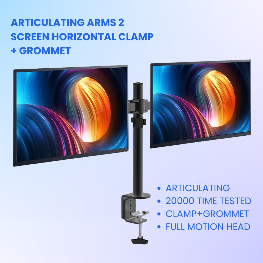 Dual Articulating Monitor Arm
