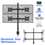 UNIQ Mounts Quad Articulating Monitor Arm