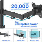 Dual Articulating Monitor Arm