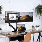 UNIQ MOUNTS Heavy Duty Premium | 13''-27'' Dual Monitor Arm