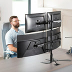 UNIQ Mounts Quad Articulating Monitor Arm