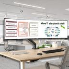 UNIQ MOUNTS™ Heavy Duty | 13''-32'' Gas Spring Assisted Single Arm Monitor Arm