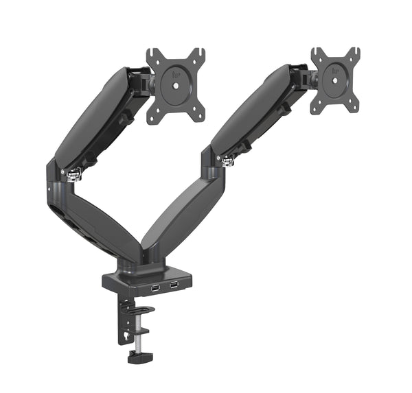 UNIQ MOUNTS Heavy Duty Premium | 13''-27'' Dual Monitor Arm