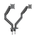 UNIQ MOUNTS Heavy Duty | 15-32 Inch Screen Dual Monitor Arm Stand