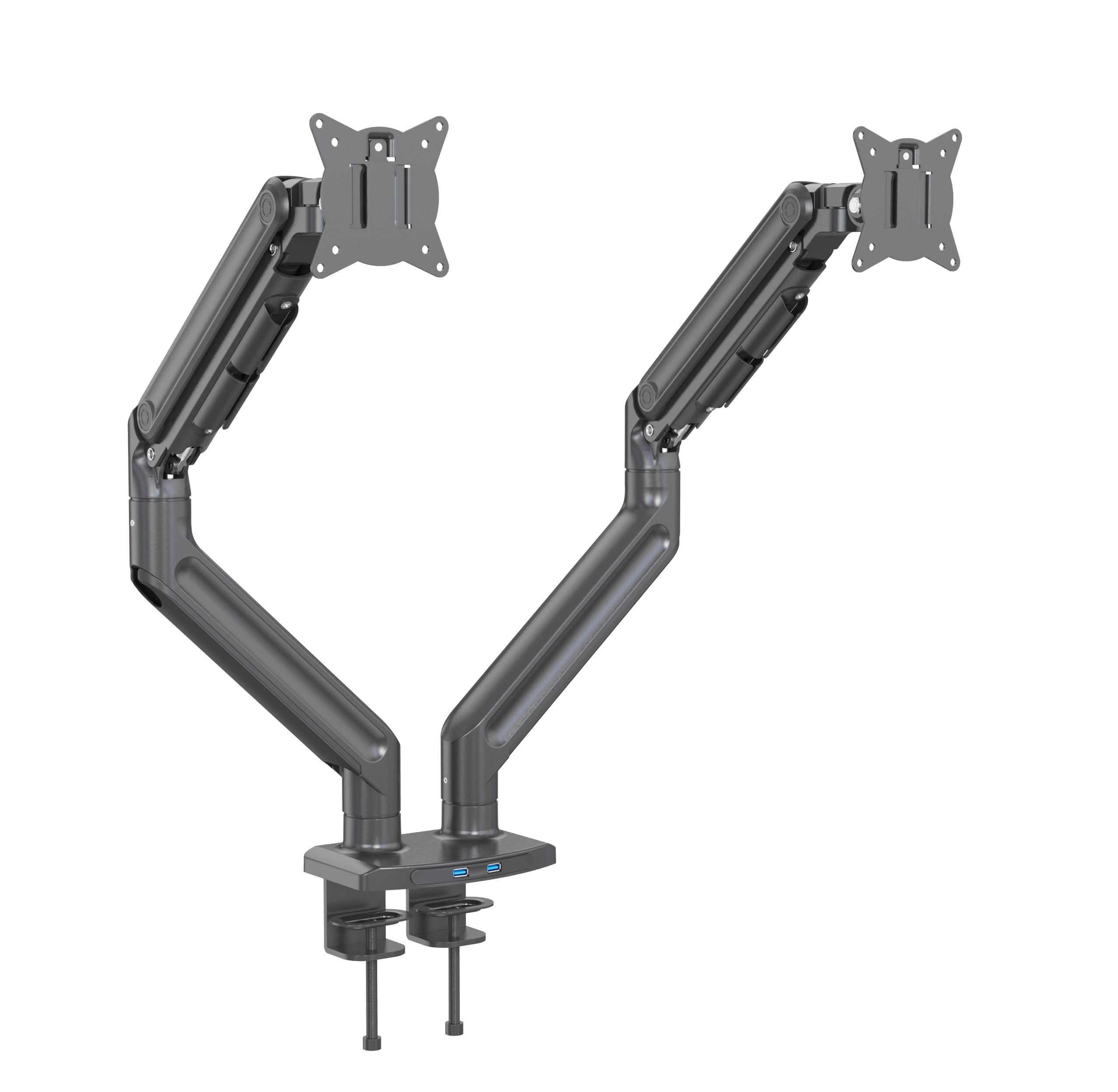 UNIQ MOUNTS Heavy Duty | 15-32 Inch Screen Dual Monitor Arm Stand
