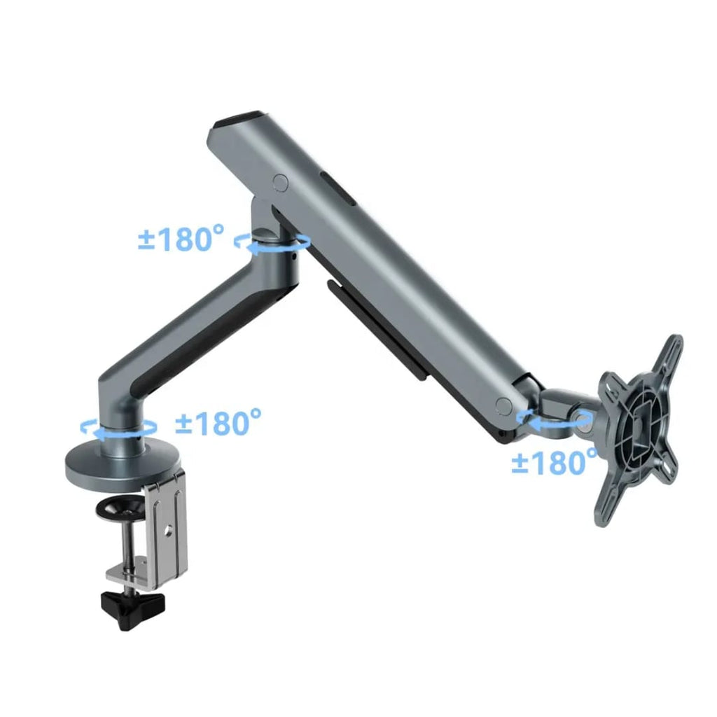 UNIQ MOUNTS™ Heavy Duty | 13''-32''  Assisted Single Arm Monitor Arm