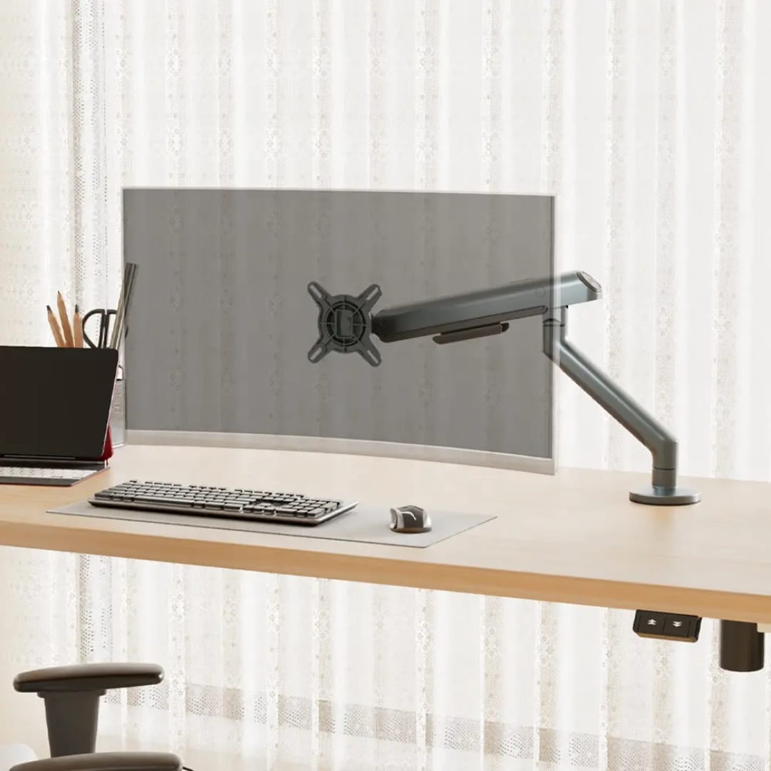 UNIQ MOUNTS™ Heavy Duty | 13''-32''  Assisted Single Arm Monitor Arm